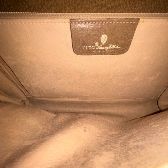 Gucci Beige Monogram Shoulder Bag